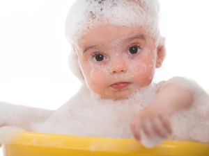 Baby bubble bath